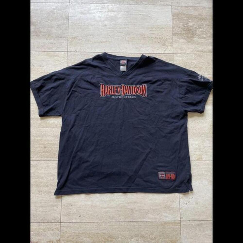 Harley-Davidson Men's T-Shirt HD LEGENDARY MOTORCYCLES 3XL Beaumont TX Black